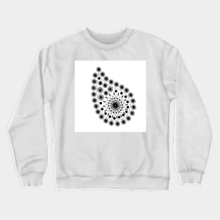 Graphic, geometric decorative, mandalas or henna design in vector. Crewneck Sweatshirt